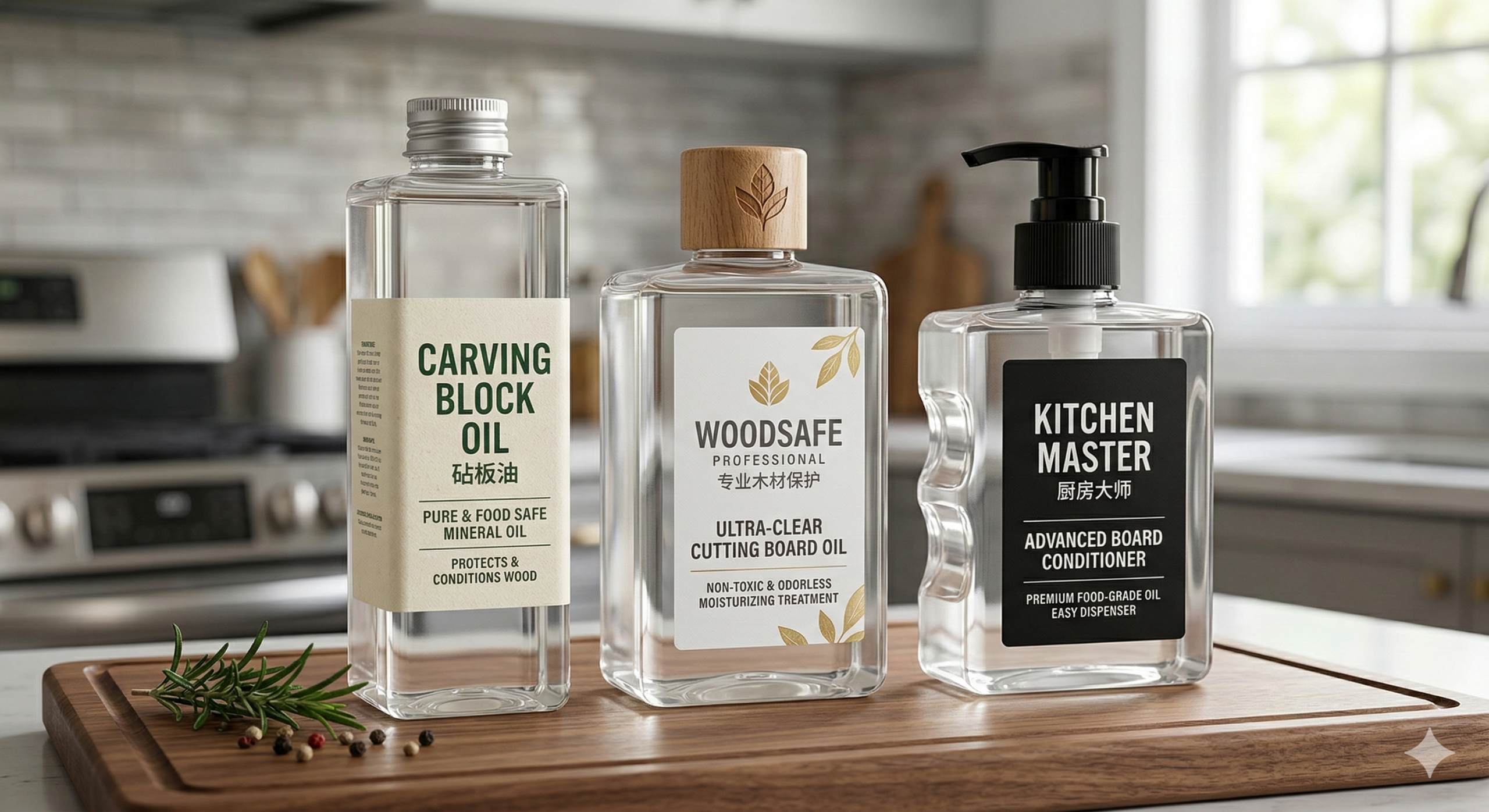 Applying premium cutting board wax